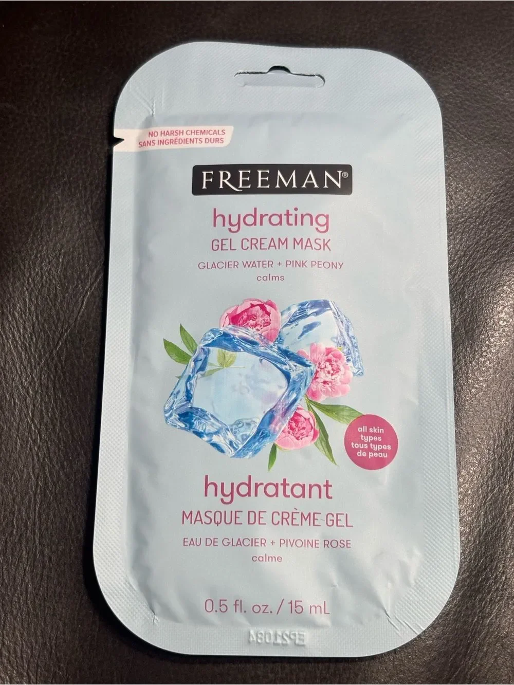 3 New Freeman Clay & Gel Face Mask Set - Blue, Orange, White